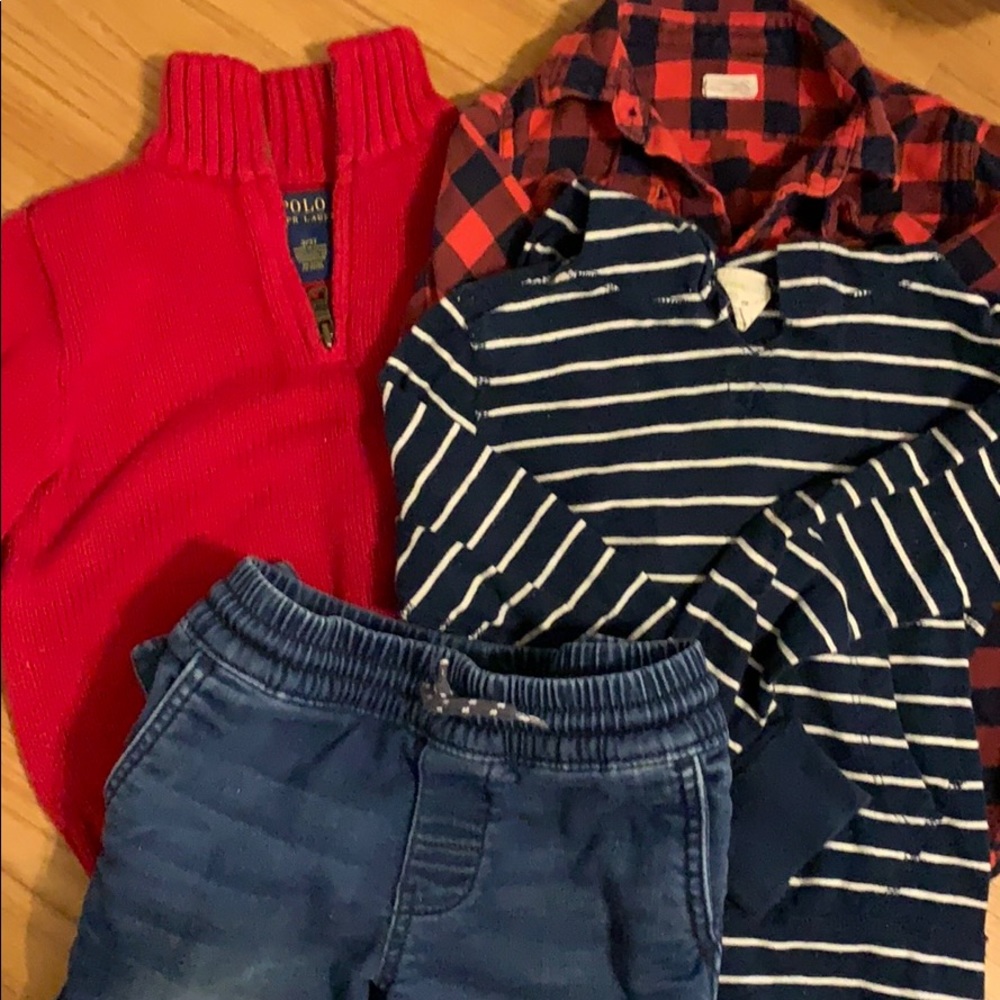 Small lot of 3t boy clothes